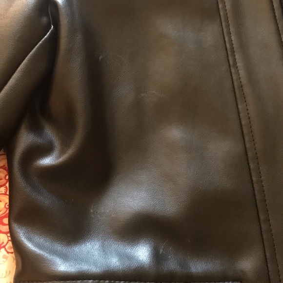 Tessuto SMALL faux leather jacket - Picture 11 of 11